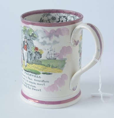Lot 533 - Two Sunderland mugs and a plaque