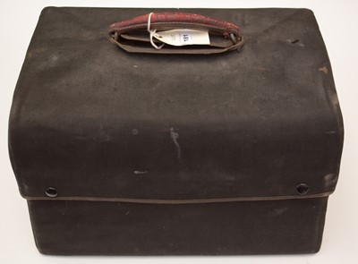 Lot 181 - A Victorian Morocco leather travelling, contents and other items.