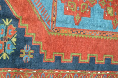 Lot 637 - Antique Caucasian rug