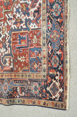 Lot 646 - Antique Heriz carpet