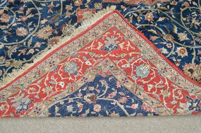 Lot 651 - Antique Qum carpet