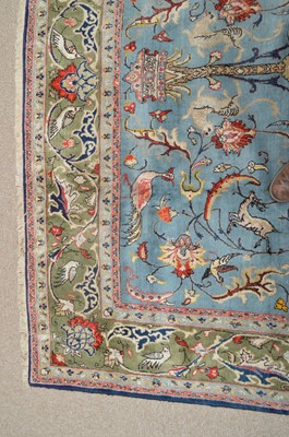 Lot 652 - Antique Qum carpet