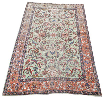 Lot 338 - Antique Tabriz carpet