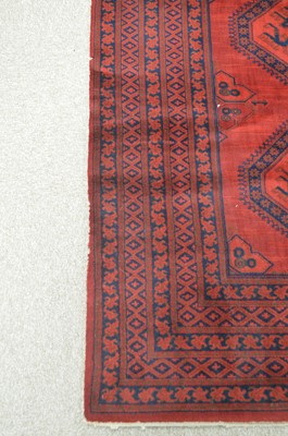 Lot 341 - Afghan carpet