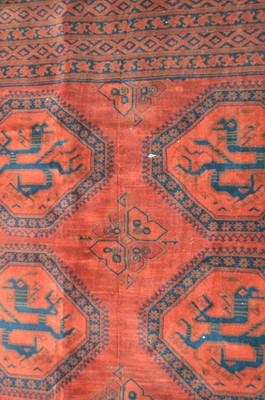 Lot 341 - Afghan carpet