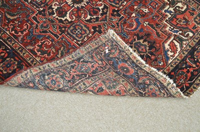 Lot 677 - Antique Heriz rug