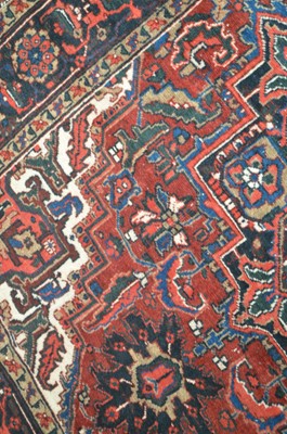 Lot 677 - Antique Heriz rug
