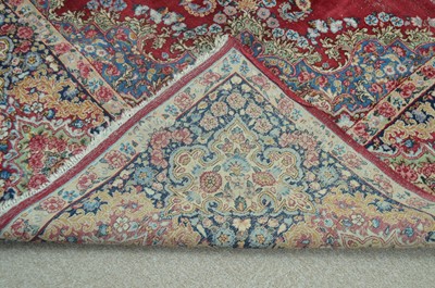Lot 687 - Kirman carpet