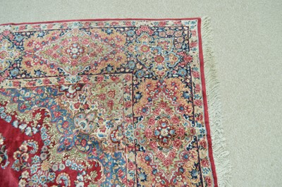 Lot 687 - Kirman carpet