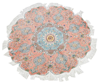 Lot 358 - Circular Kaysari carpet