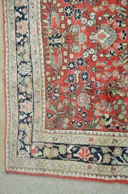 Lot 712 - Antique Sarough Mahal rug