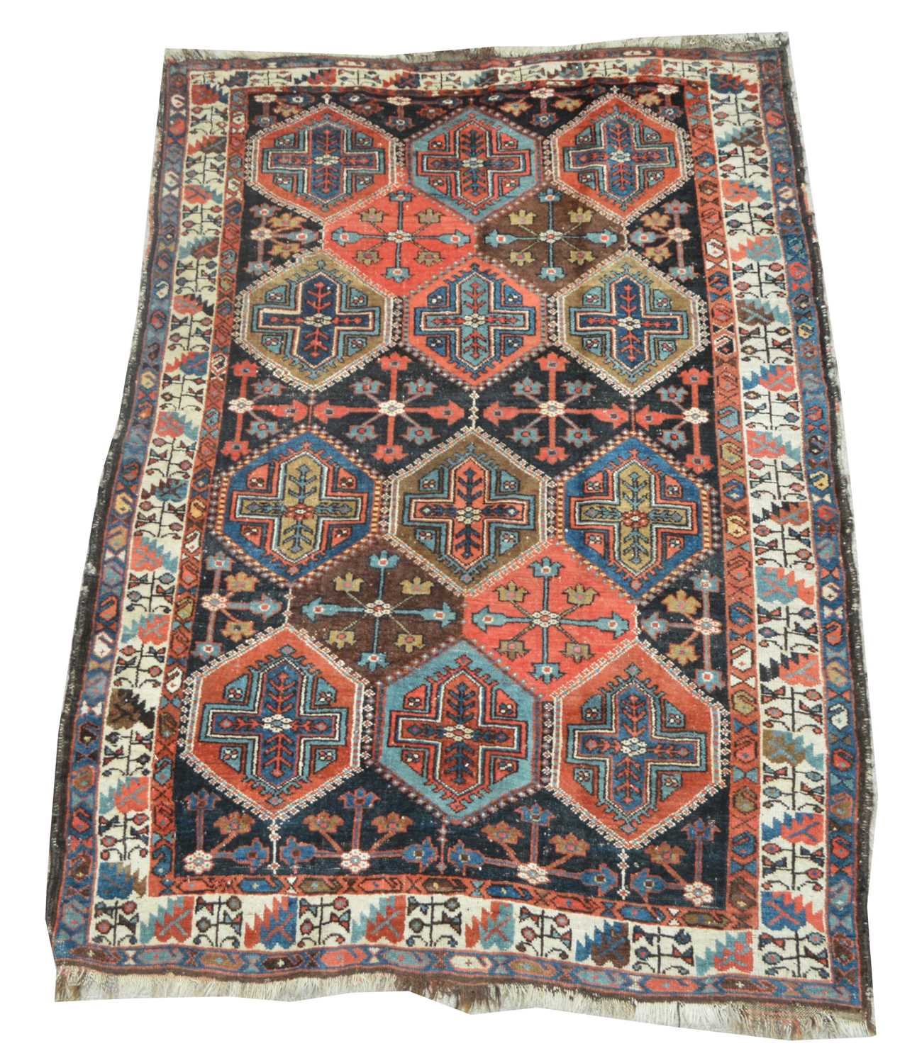 Lot 728 - Antique Bakhtiari rug