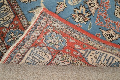 Lot 377 - Antique Qum carpet
