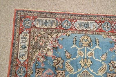 Lot 732 - Antique Qum carpet