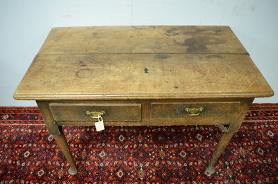 Lot 48 - A 19th Century oak side table
