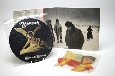 Lot 1015 - Signed U2 LP, and picture disks
