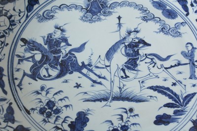 Lot 455 - Large Chinese Ming style charger