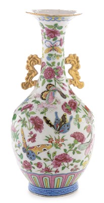 Lot 455 - 19th Century Cantonese vase.