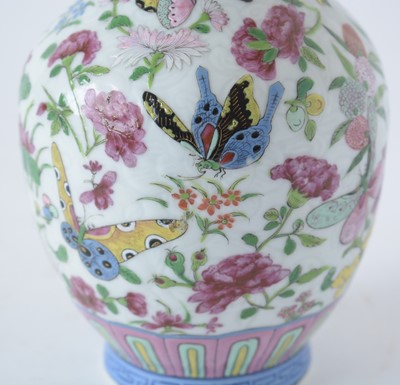 Lot 458 - 19th Century Cantonese vase.