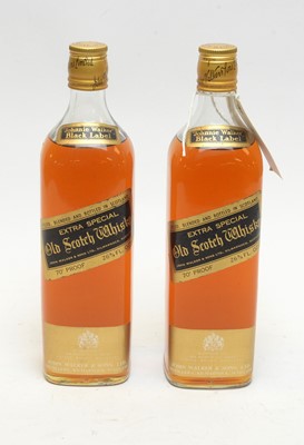 Lot 589 - Johnnie Walker Black Label Extra Special Old Scotch Whisky