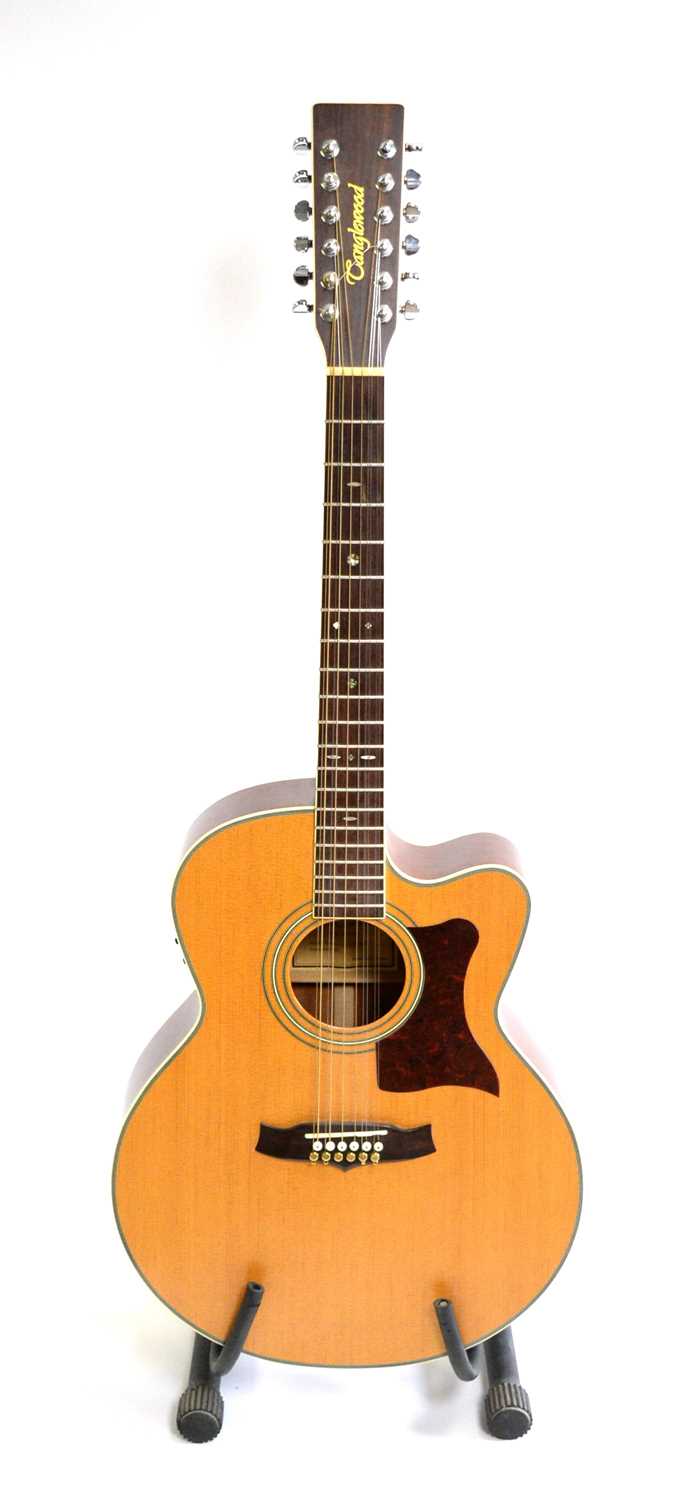 Lot 578 - Tanglewood  TW55/12 NSB Guitar