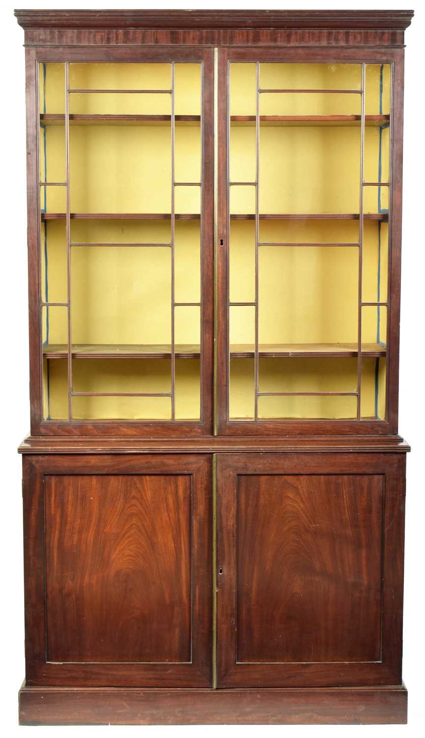 Lot 891 - 19th Century mahogany bookcase
