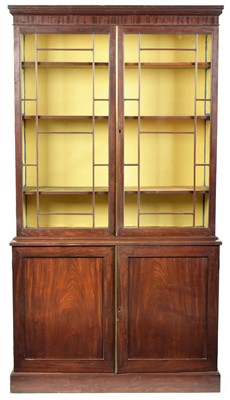 Lot 891 - 19th Century mahogany bookcase