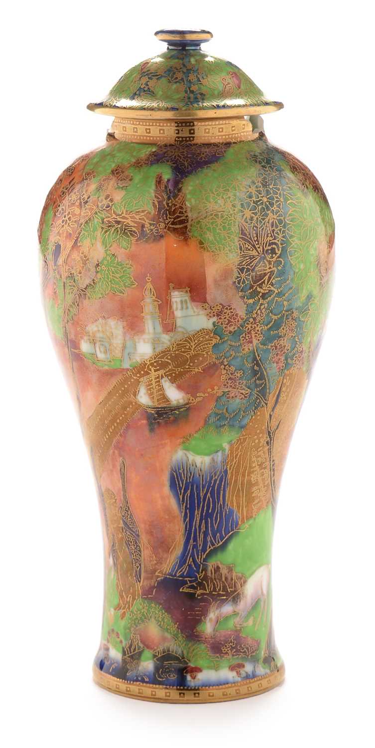 Lot 523 - Wedgwood fairyland Lustre Vase