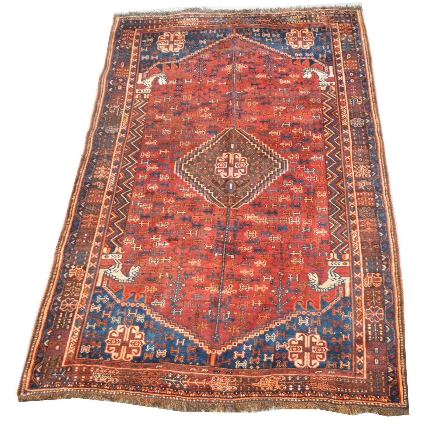 Lot 744 - Qashqai carpet