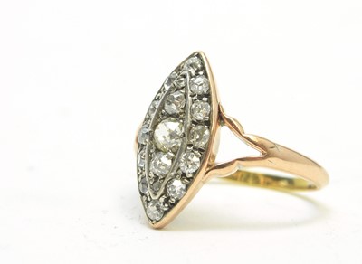 Lot 110 - A 19th Century diamond ring.