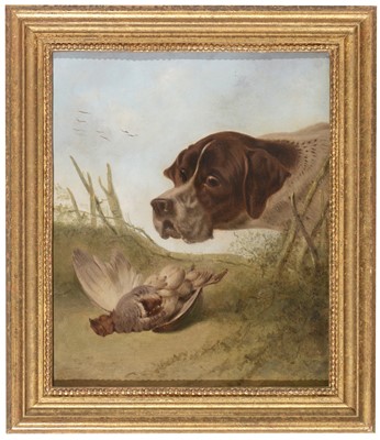 Lot 105 - W* Wright after Richard Ansdell - oil.