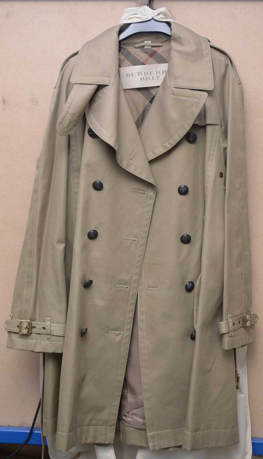 Lot 318 - A Burberry Brit raincoat