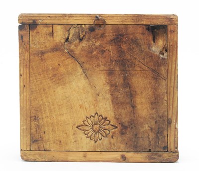 Lot 563 - Wooden cake mould.