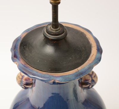 Lot 451 - Chinese vase as a lamp