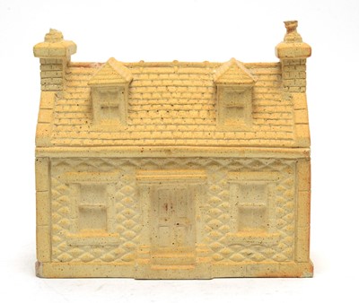 Lot 517 - A Scottish Stoneware Cottage moneybox