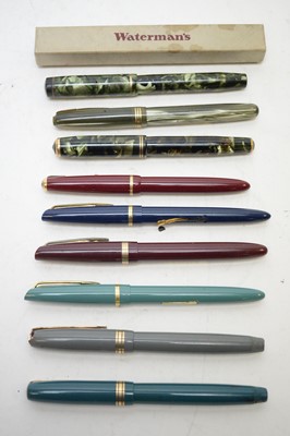 Lot 187A - Selection of fountain pens.
