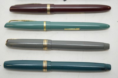 Lot 187 - Selection of fountain pens.