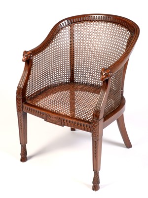 Lot 630 - 20th Century Neo-Classical bergere