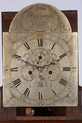 Lot 554 - Alex Duncan, Elgin: a 19th Century mahogany longcase clock.