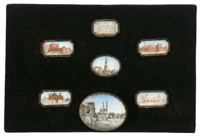 Lot 329 - 19th Century Indian miniatures.