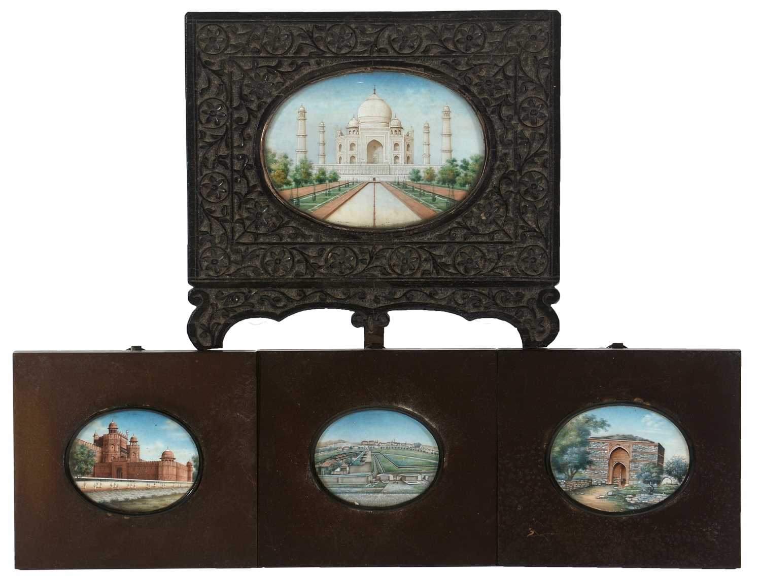 Lot 330 - 19th Century Indian miniatures.