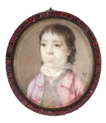 Lot 332 - Attributed to Richard Cosway - miniature.