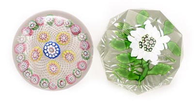 Lot 575 - Two French paperweights