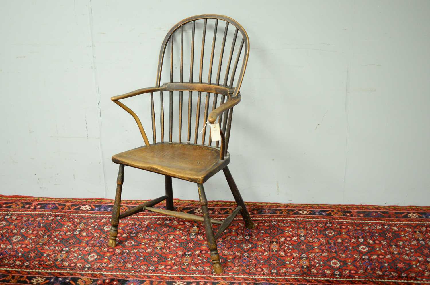 Lot 7 - 19th C Windsor chair.