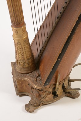 Lot 756 - A concert harp.