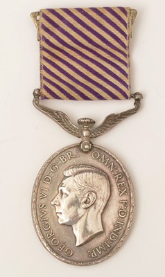 Lot 1080 - Distinguished Flying Medal, awarded to 1018088 Sgt F. A. Newton RAF