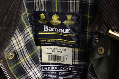 Lot 590 - Barbour extra large spey jacket for a fisherman.