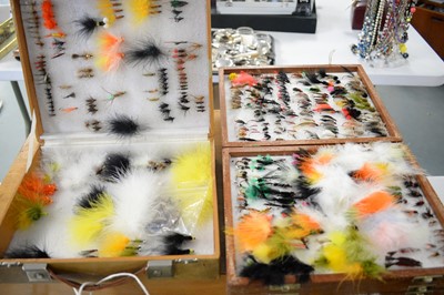 Lot 614 - A large collection of flies and reservoir lures