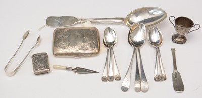 Lot 217 - Selection of silver items.