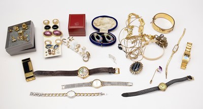 Lot 228 - Quantity of costume jewellery and watches.